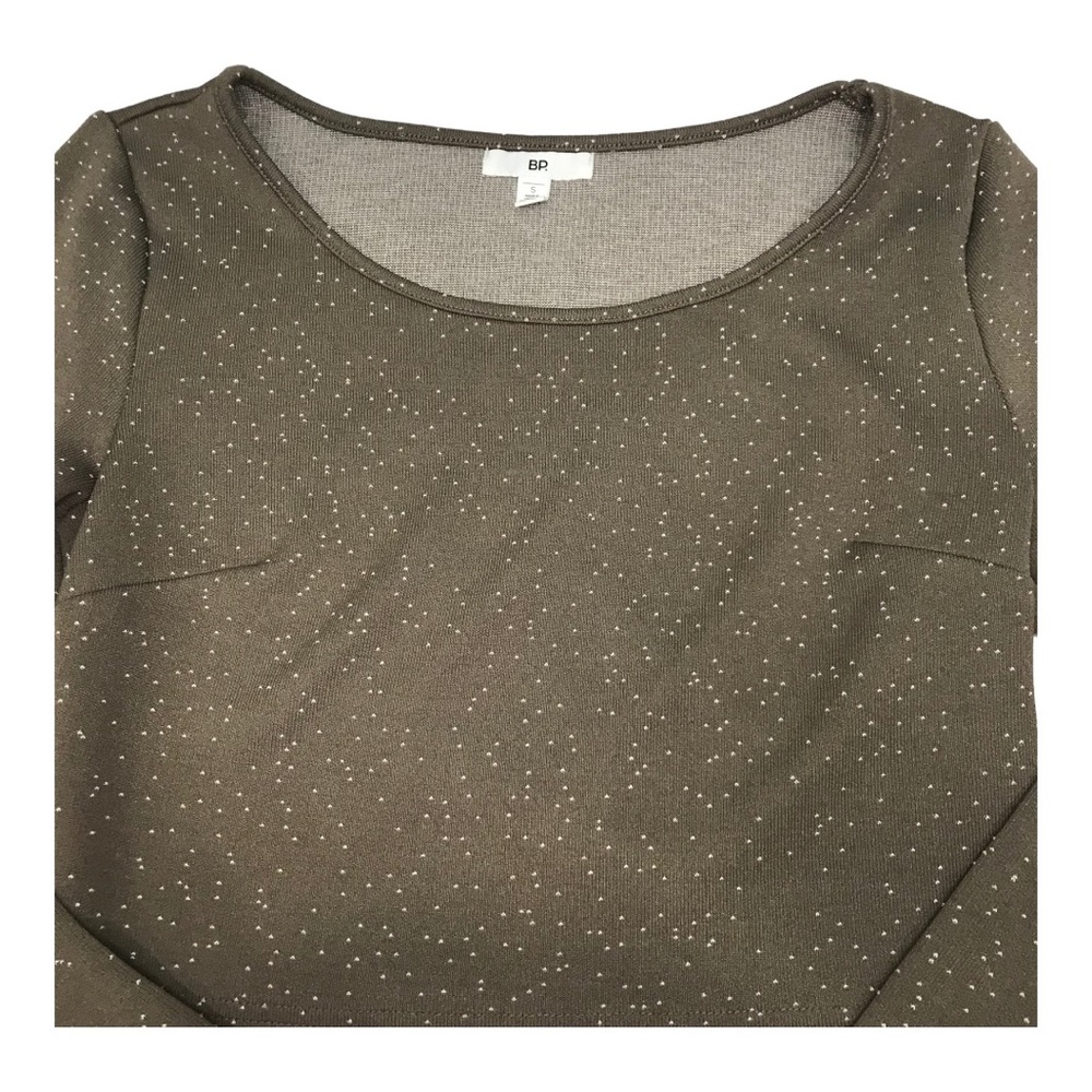Nordstrom BP Long-Sleeved Crop Top Size S - Picture 9 of 11